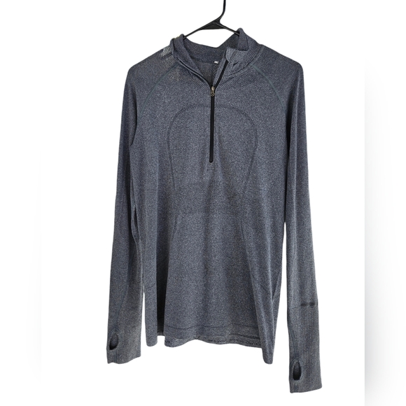 Lululemon Gray Long Sleeve Pullover - Picture 1 of 6